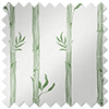 Bamboo Stripe, Forest Green - Twist&Fit Roller Blind